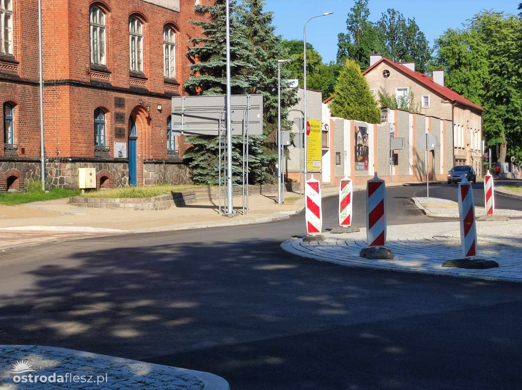 Otwarto ostatni zjazd z ronda Mickiewcza/Olsztyńska