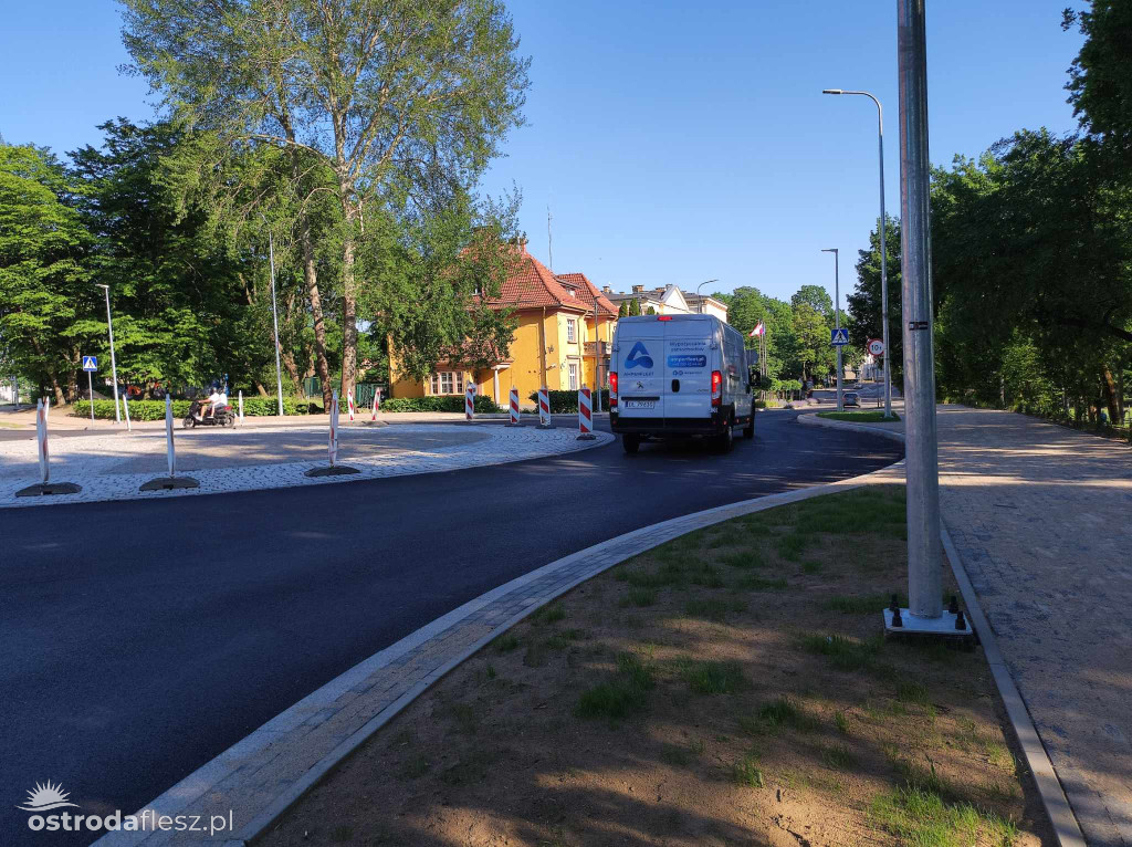 Otwarto ostatni zjazd z ronda Mickiewcza/Olsztyńska