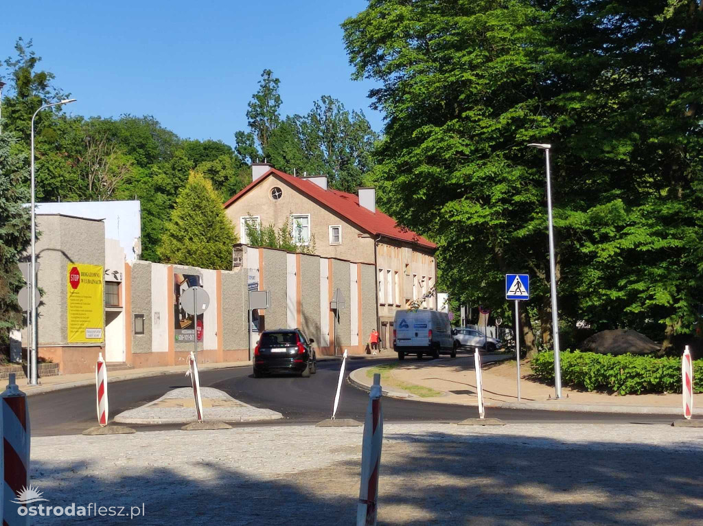 Otwarto ostatni zjazd z ronda Mickiewcza/Olsztyńska