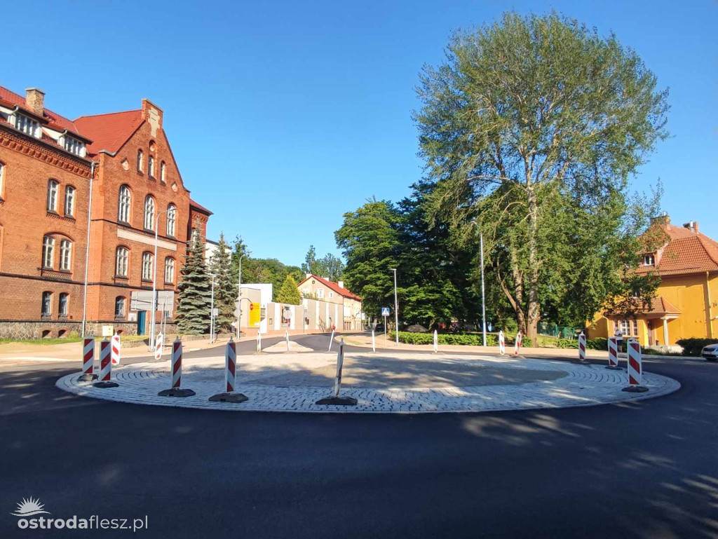 Otwarto ostatni zjazd z ronda Mickiewcza/Olsztyńska