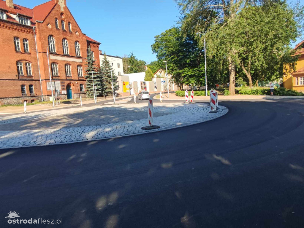 Otwarto ostatni zjazd z ronda Mickiewcza/Olsztyńska