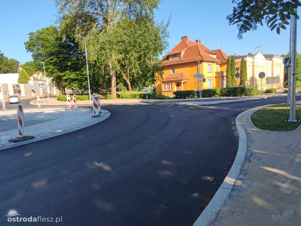 Otwarto ostatni zjazd z ronda Mickiewcza/Olsztyńska