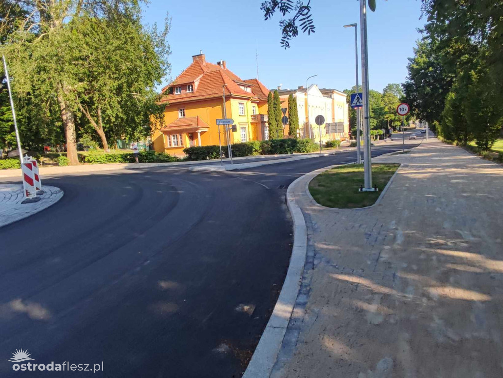 Otwarto ostatni zjazd z ronda Mickiewcza/Olsztyńska
