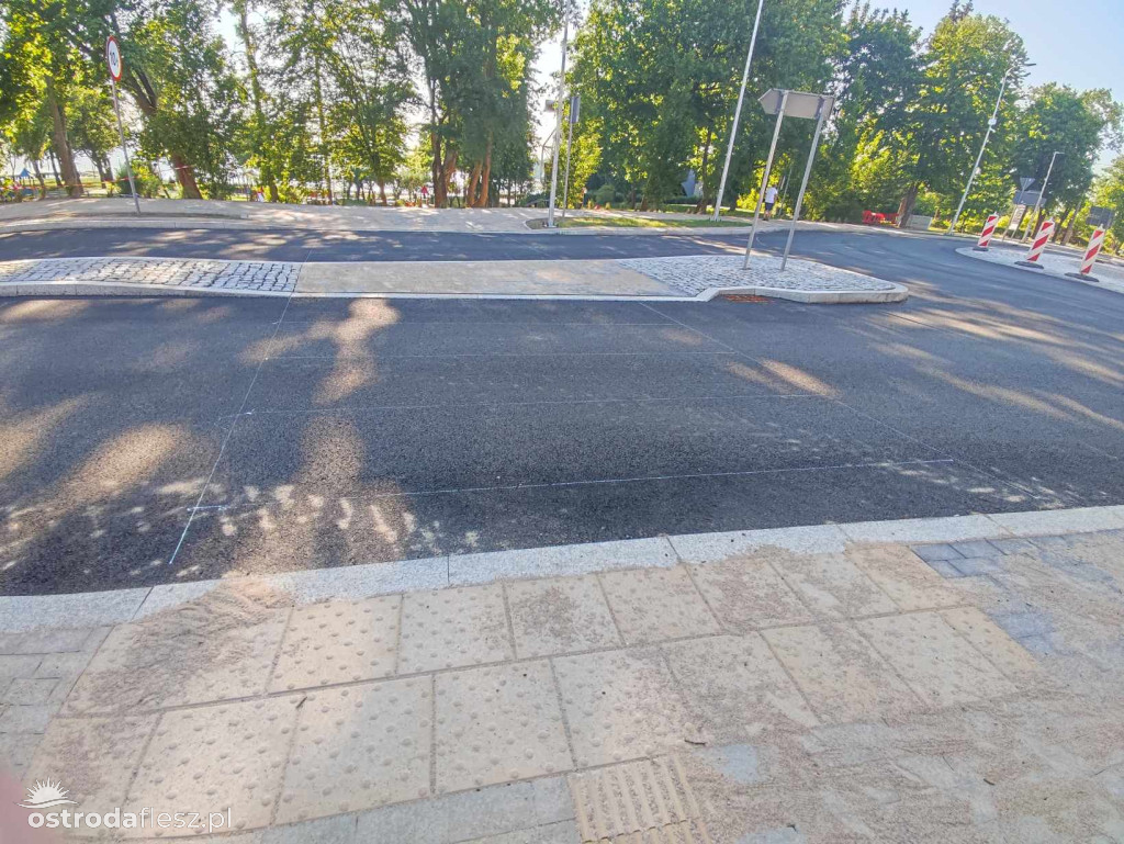 Otwarto ostatni zjazd z ronda Mickiewcza/Olsztyńska