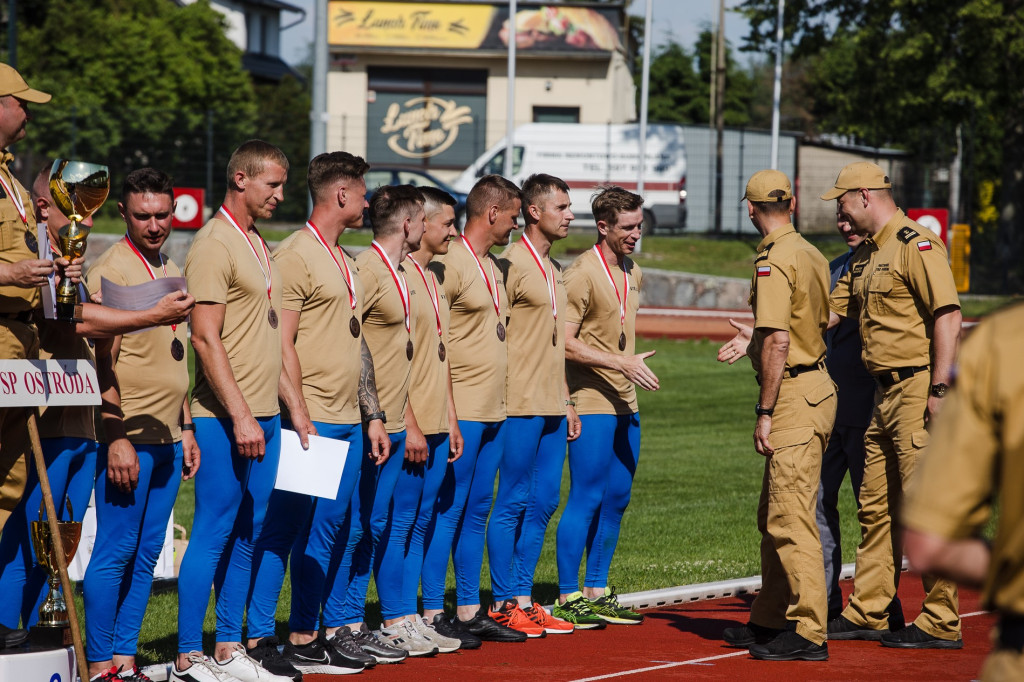 Ostródzcy strażacy z brązowymi medalami Mistrzostw