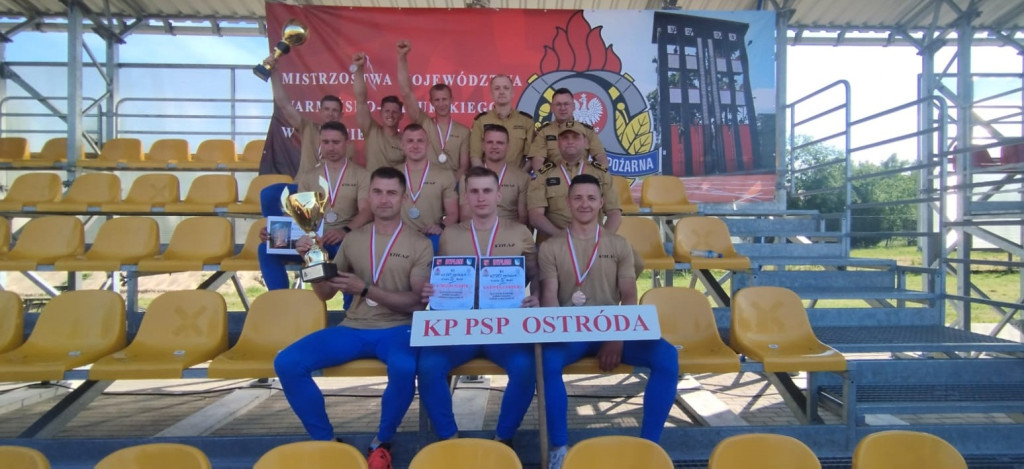 Ostródzcy strażacy z brązowymi medalami Mistrzostw