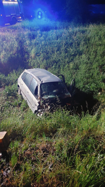 Zderzenie pociągu z samochodem osobowym