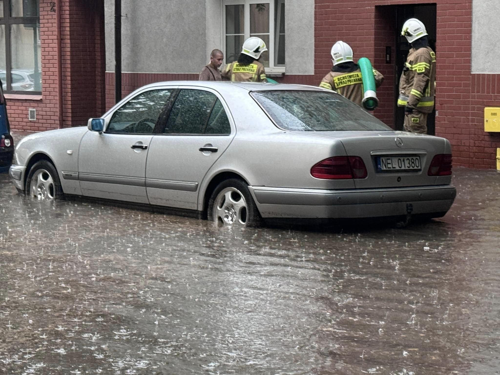 Olbrzymie straty w Ełku po przejściu nawałnicy