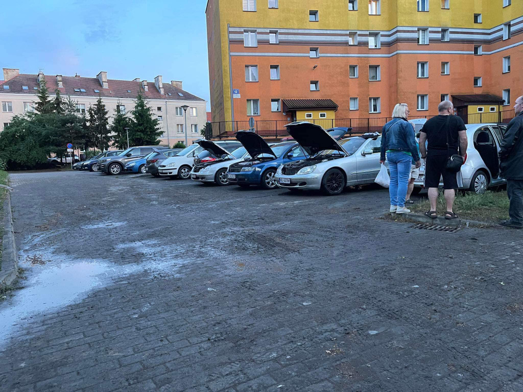 Olbrzymie straty w Ełku po przejściu nawałnicy