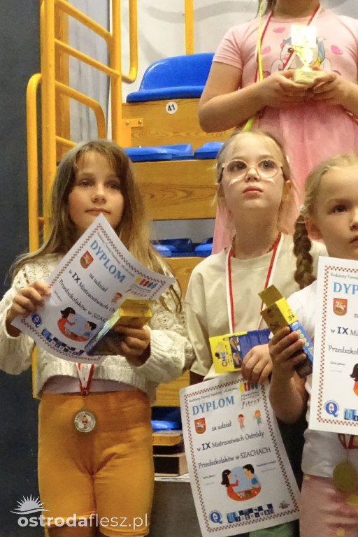 Mistrzostwa Ostródy Przedszkolaków w Szachach