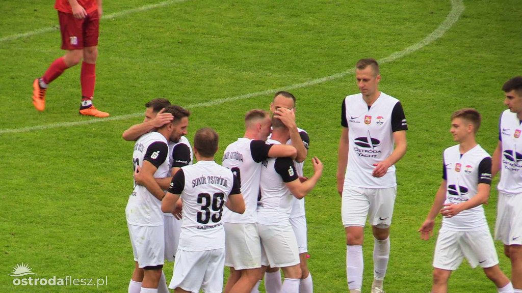 Sokół Ostróda wygrywa i zagra w barażu o awans