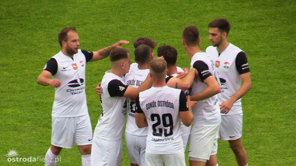 Sokół Ostróda wygrywa i zagra w barażu o awans