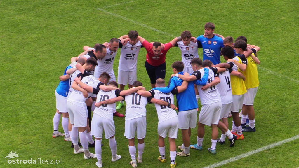 Sokół Ostróda wygrywa i zagra w barażu o awans