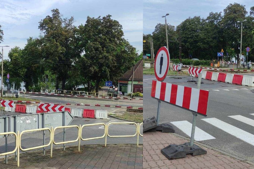 Zamknięto przejazd kolejowy w Ostródzie na ul...