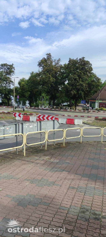 Zamknięto przejazd kolejowy w Ostródzie na ul...