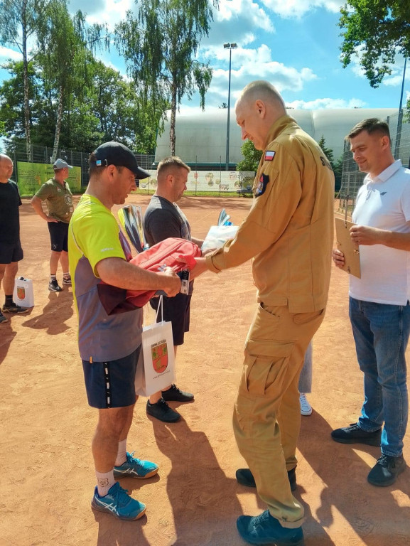 Turniej służb mundurowych w tenisie ziemnym