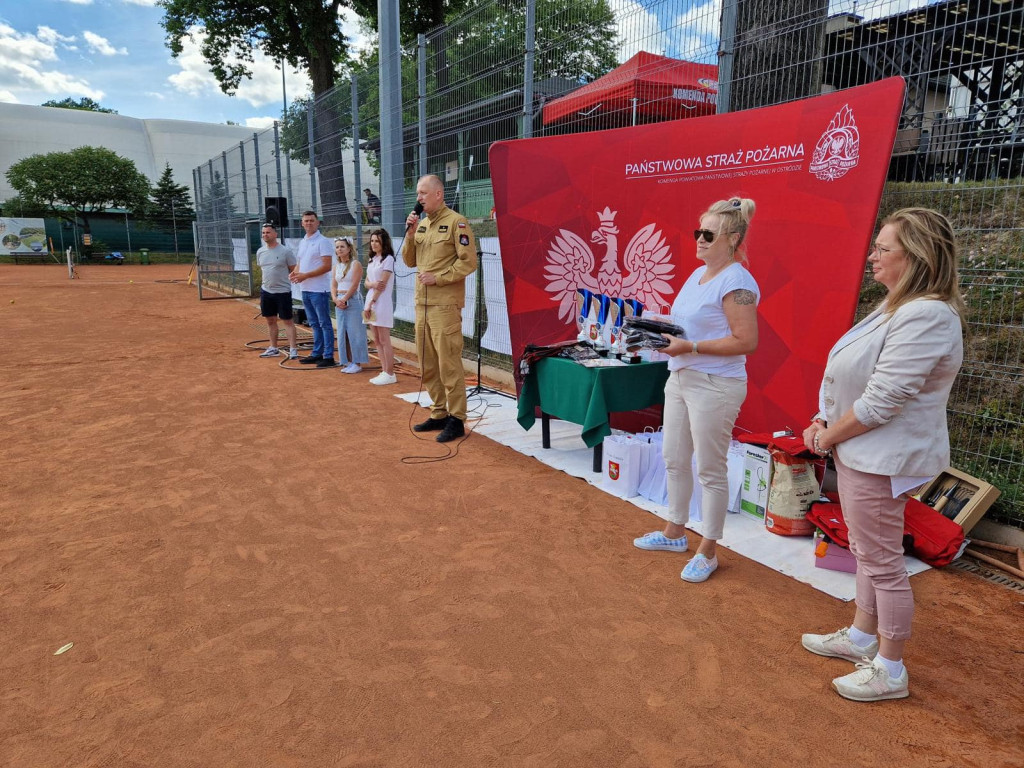 Turniej służb mundurowych w tenisie ziemnym