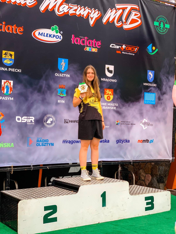 14 medali kolarzy Ostróda Sport Team w Mikołajkach