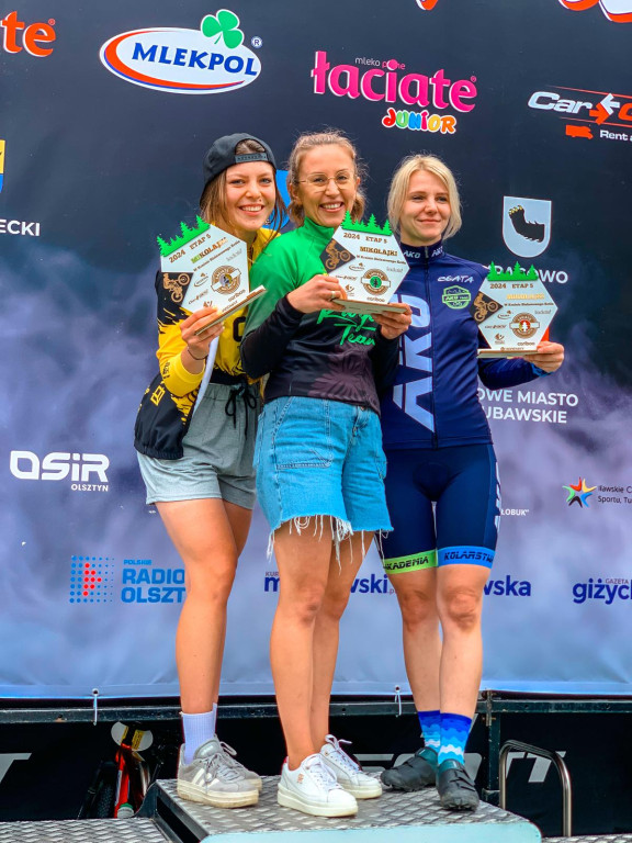 14 medali kolarzy Ostróda Sport Team w Mikołajkach