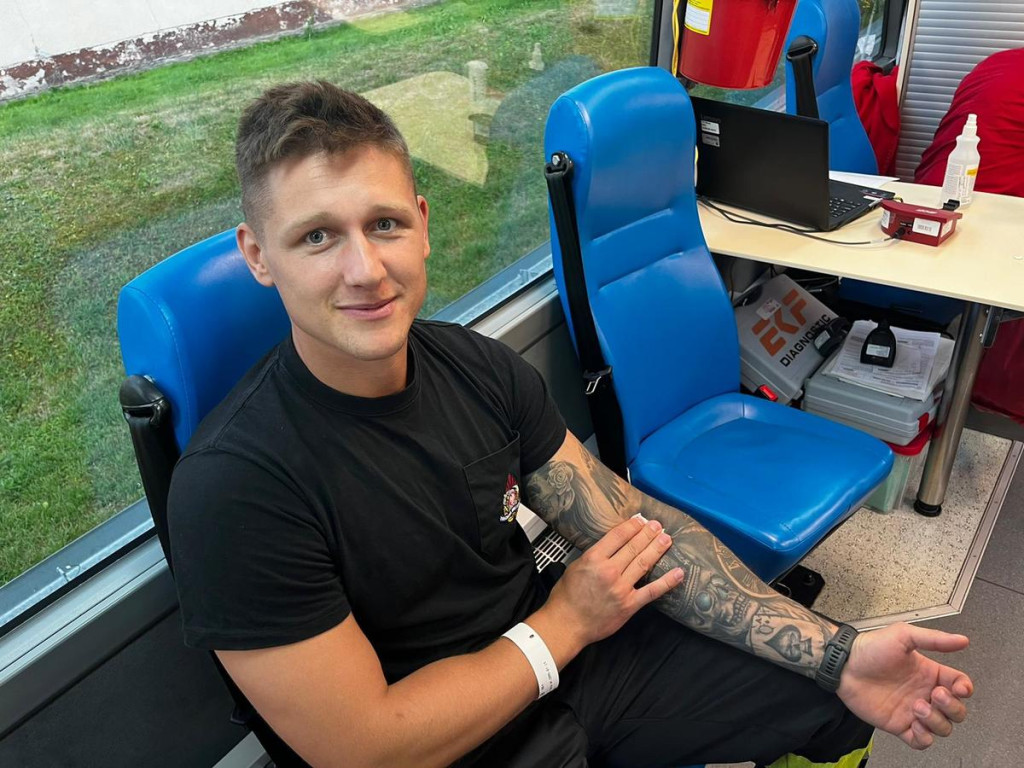 Wspólnie oddali 10 litrów krwi w Ostródzie