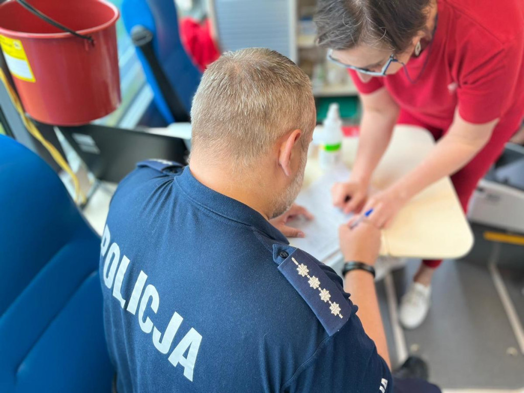 Wspólnie oddali 10 litrów krwi w Ostródzie