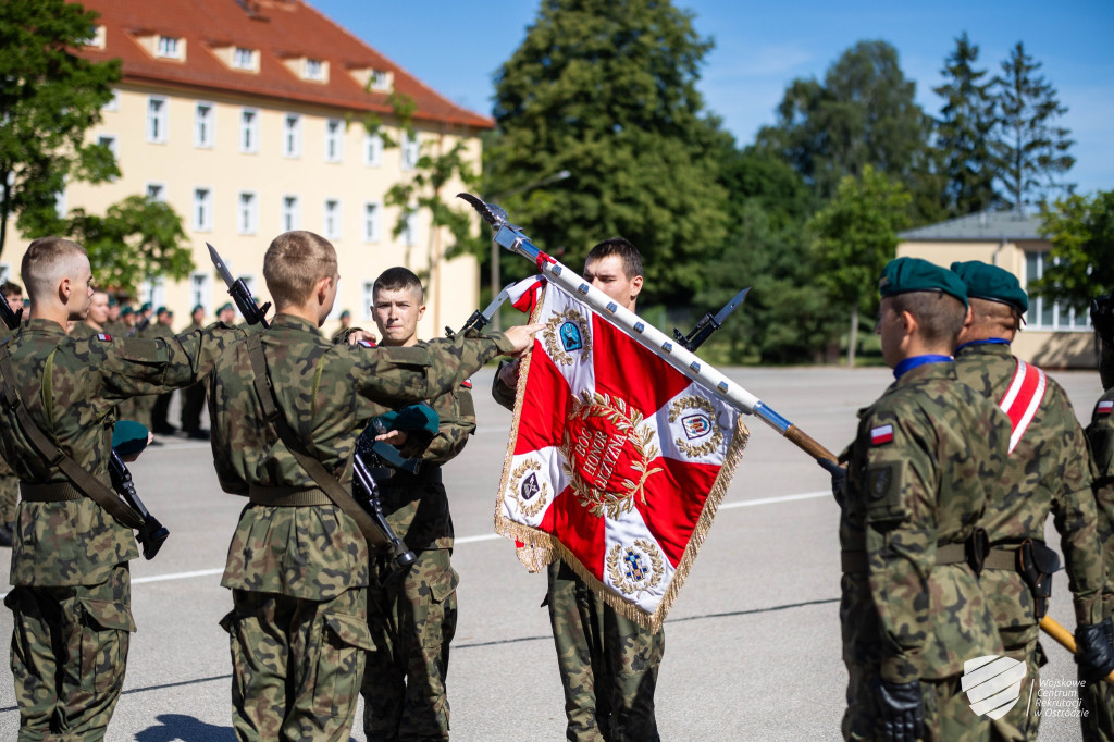 Przysięga żołnierzy w Morągu