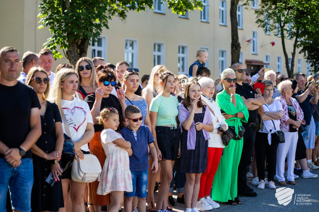 Przysięga żołnierzy w Morągu