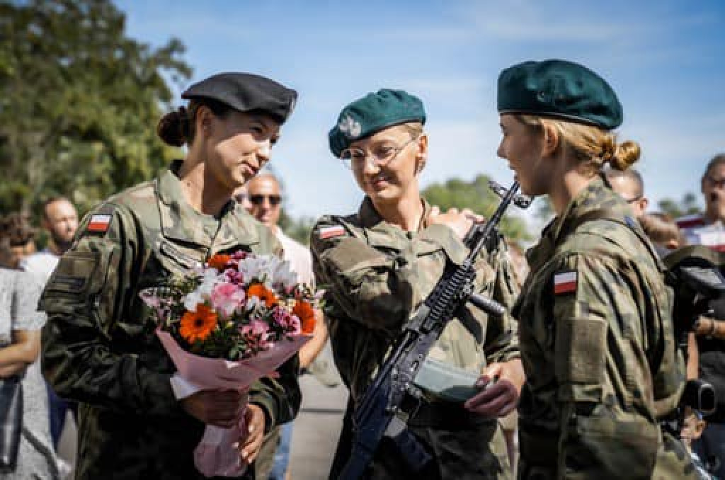 Przysięga żołnierzy w Morągu