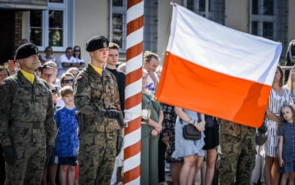 Przysięga żołnierzy w Morągu