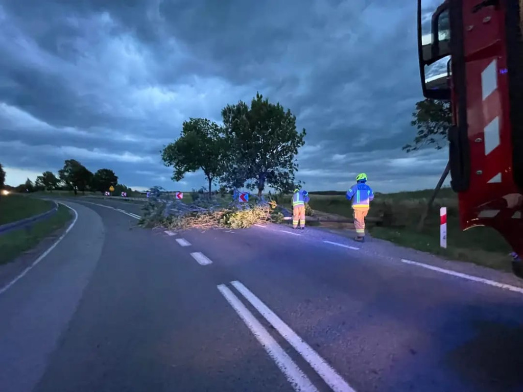 Blisko 250 interwencji strażaków na Warmii i Mazurach