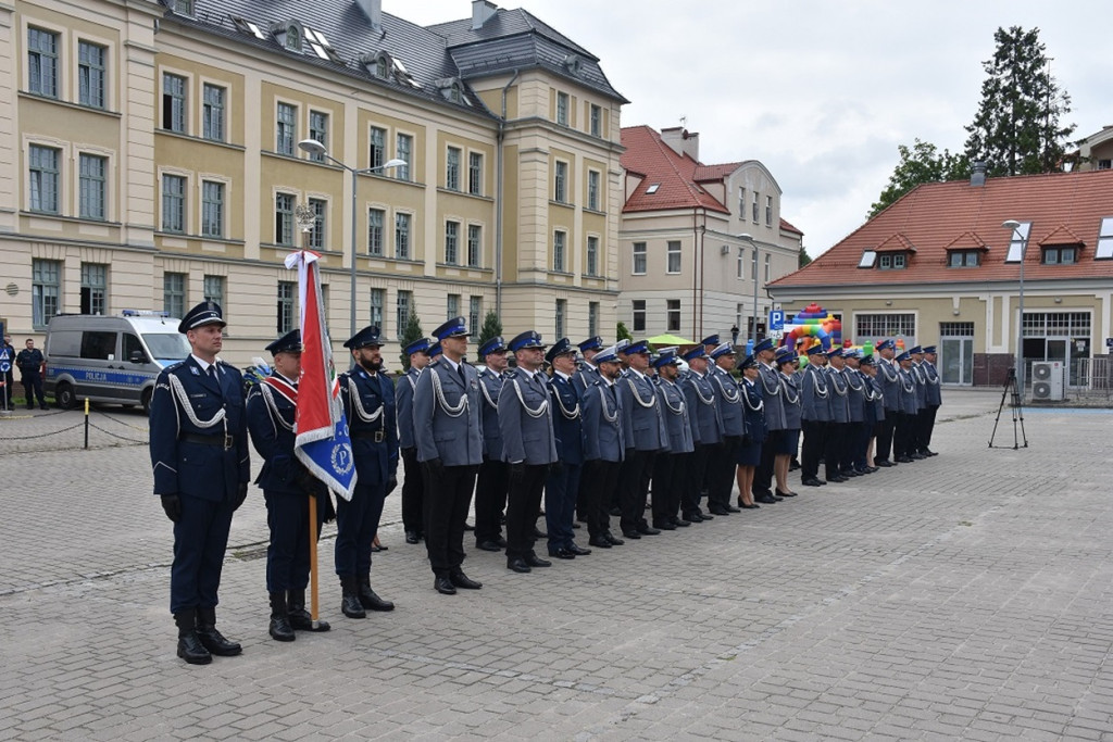 Uroczyste obchody Święta Policji w Ostródzie