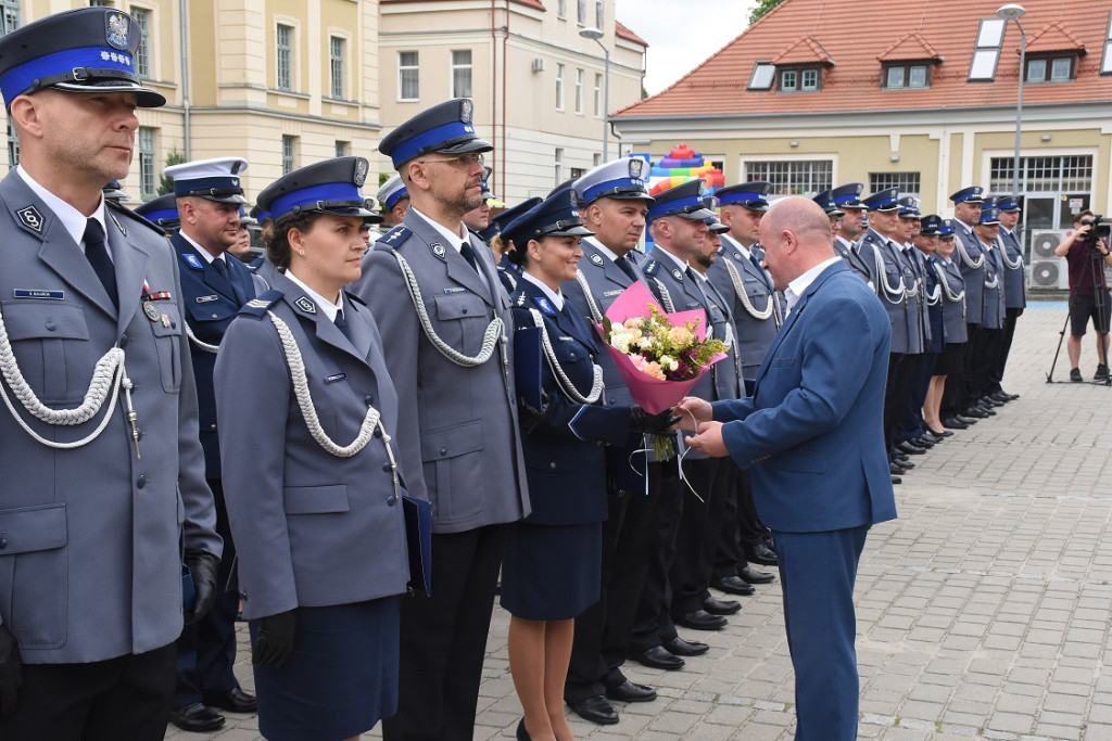 Uroczyste obchody Święta Policji w Ostródzie