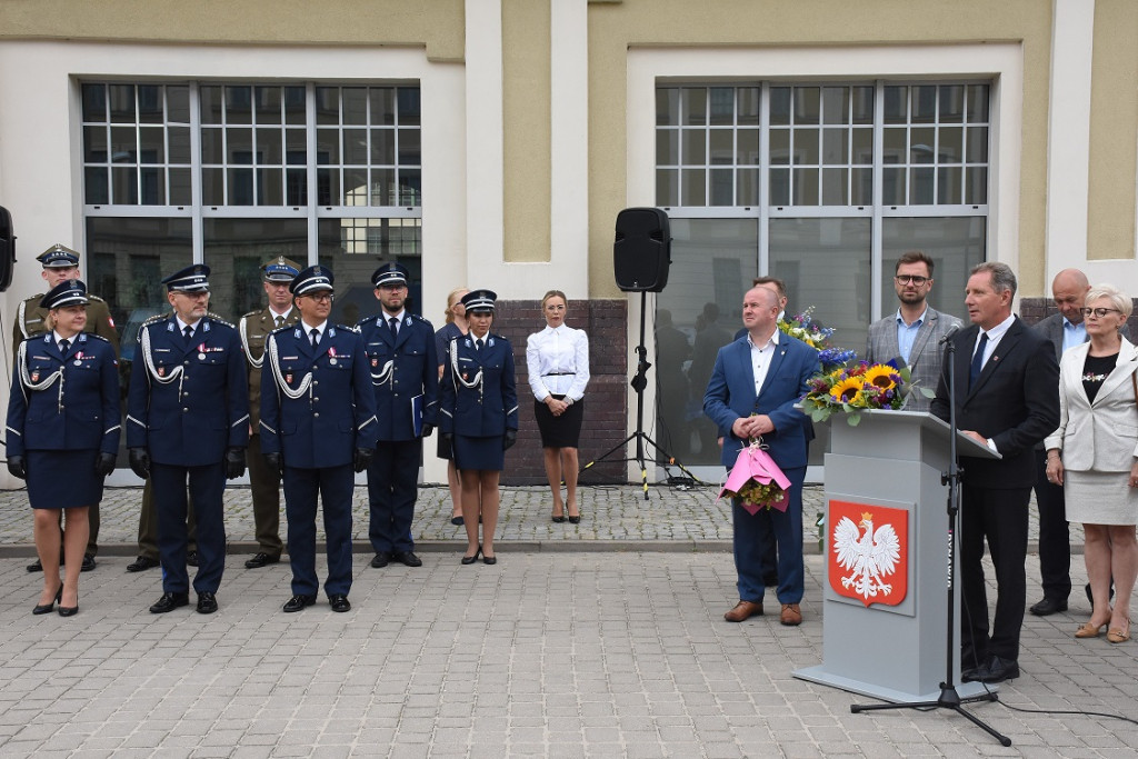 Uroczyste obchody Święta Policji w Ostródzie