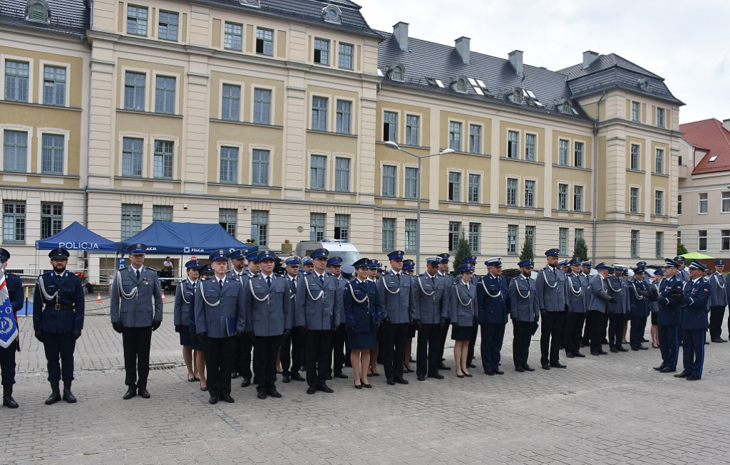 Uroczyste obchody Święta Policji w Ostródzie