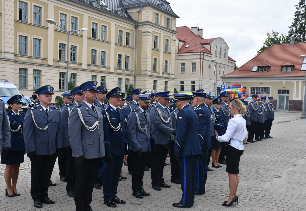 Uroczyste obchody Święta Policji w Ostródzie