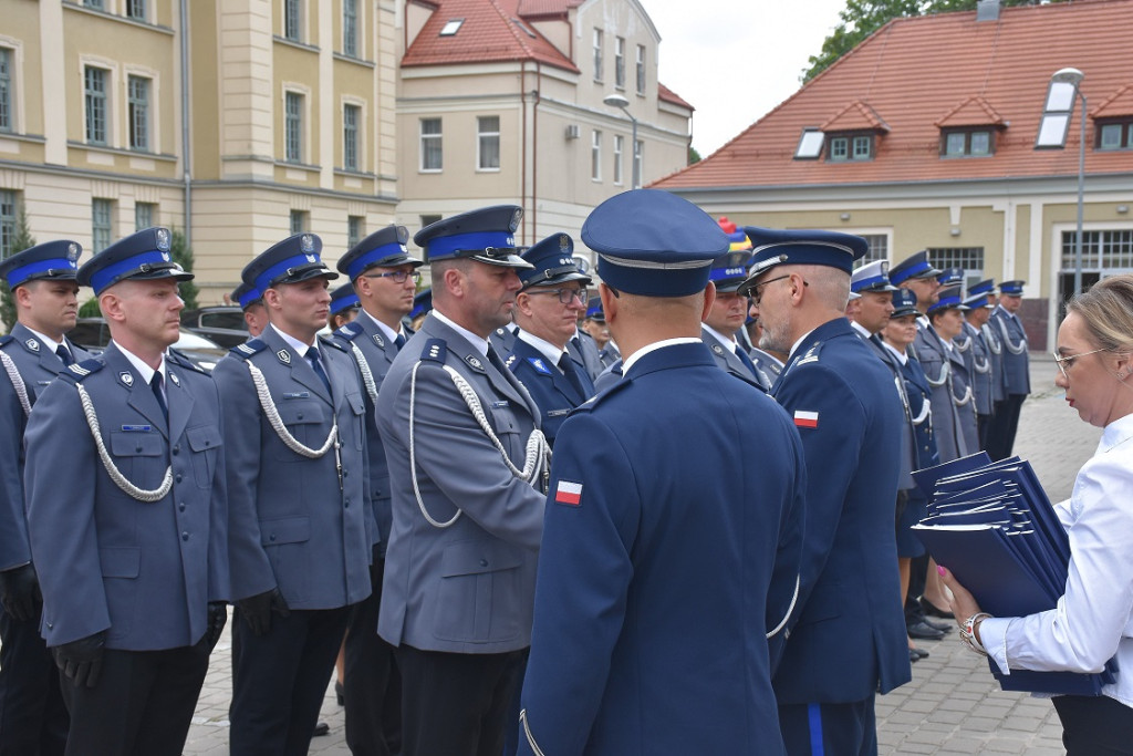 Uroczyste obchody Święta Policji w Ostródzie