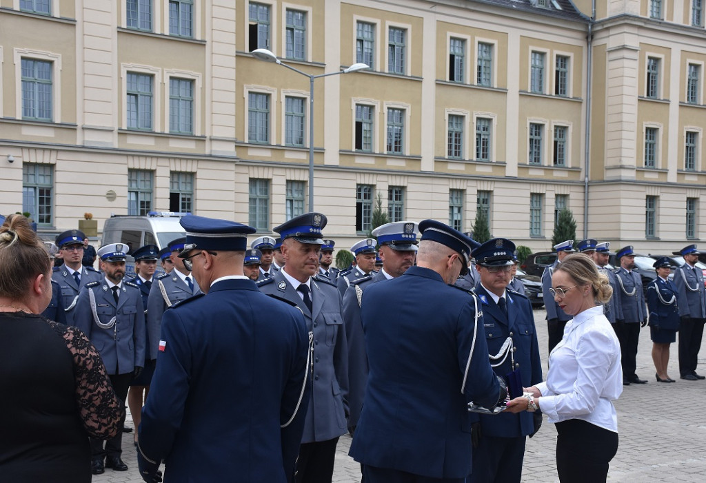 Uroczyste obchody Święta Policji w Ostródzie