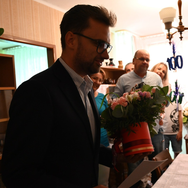 Jubileusz 100. urodzin Pani Anny Krawiec z Ostródy