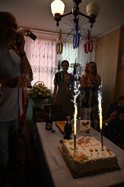Jubileusz 100. urodzin Pani Anny Krawiec z Ostródy
