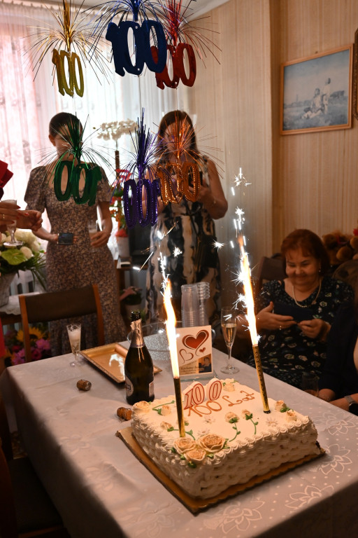 Jubileusz 100. urodzin Pani Anny Krawiec z Ostródy