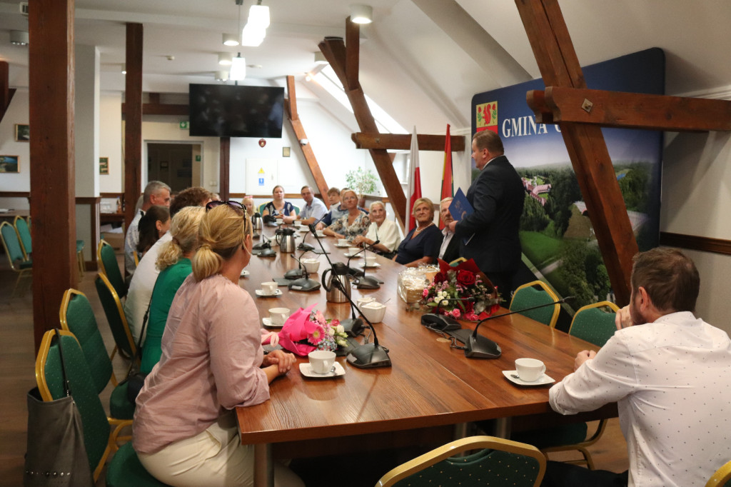 Złote Gody Państwa Ronowicz z Górki w Gm. Ostróda