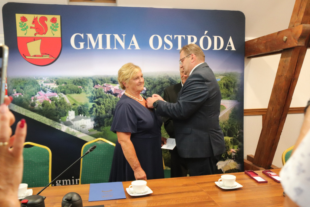 Złote Gody Państwa Ronowicz z Górki w Gm. Ostróda