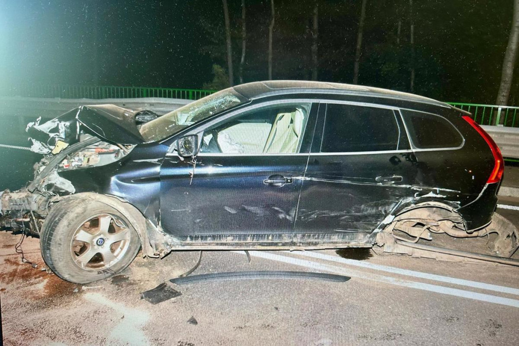 2 osoby w szpitalu po czołówce na DK16