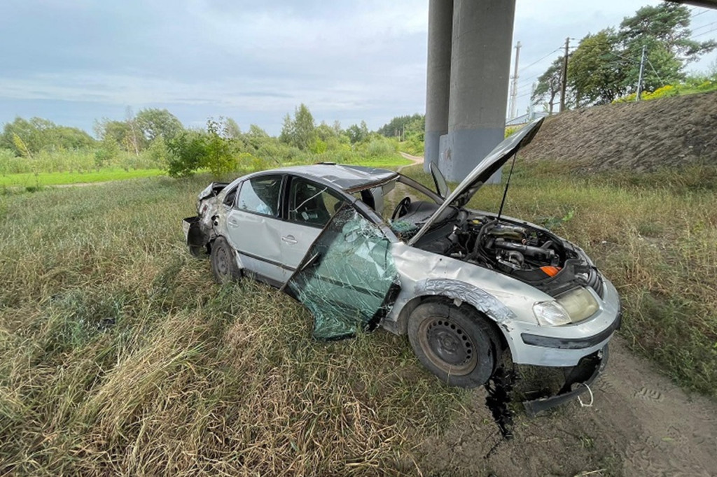 Ostróda: Policyjny pościg za kierowcą volkswagena