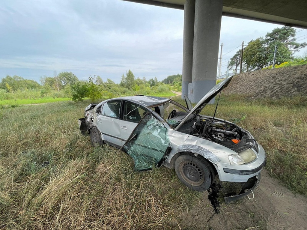 Ostróda: Policyjny pościg za kierowcą volkswagena