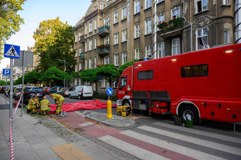 Pożar kamienicy. Nie żyje dwóch strażaków