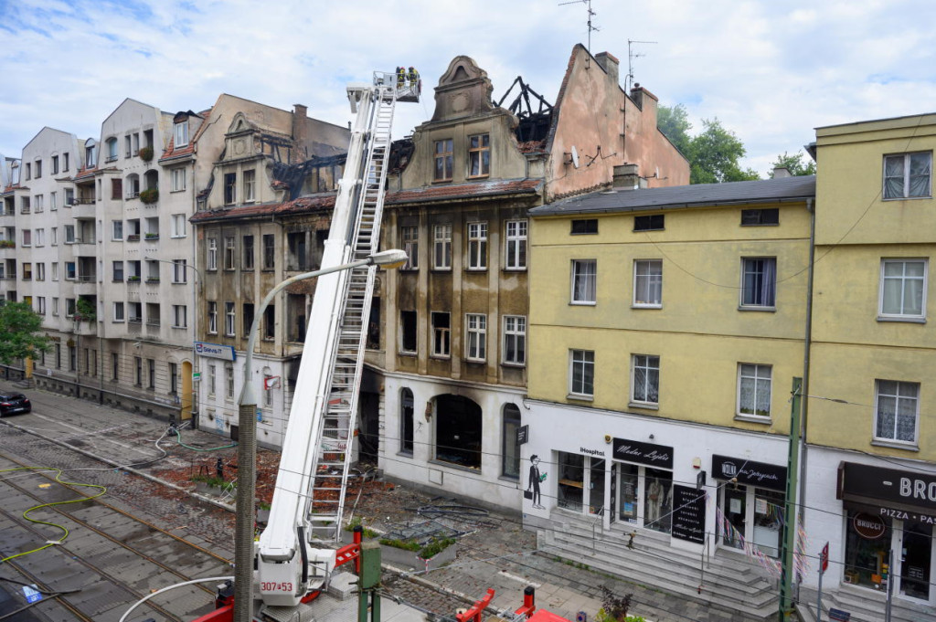 Pożar kamienicy. Nie żyje dwóch strażaków