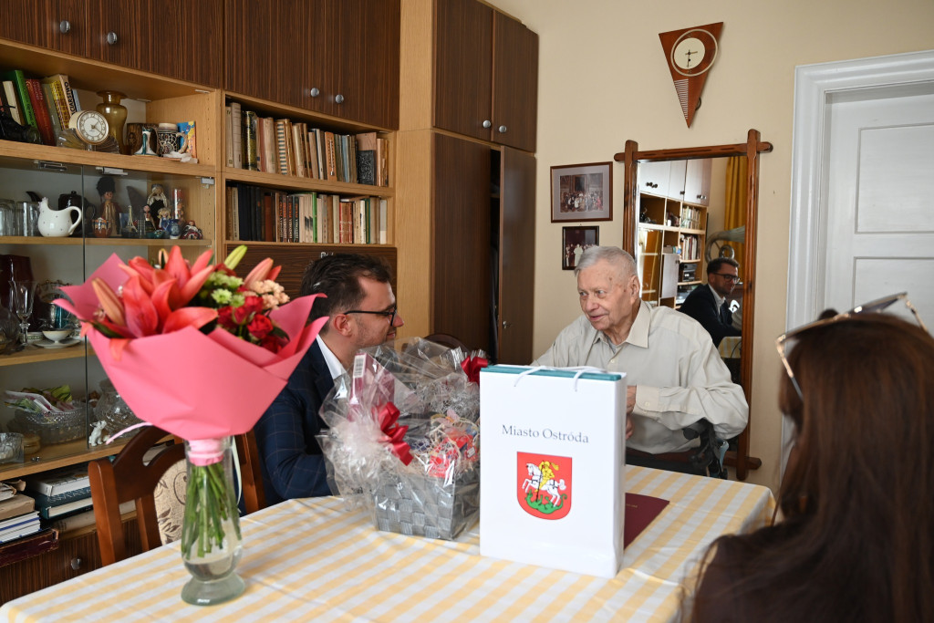 70. rocznica ślubu Państwa Lutkiewicz z Ostródy