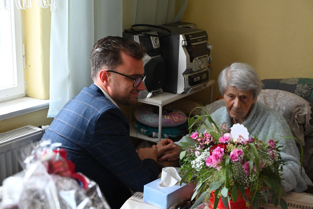 70. rocznica ślubu Państwa Lutkiewicz z Ostródy