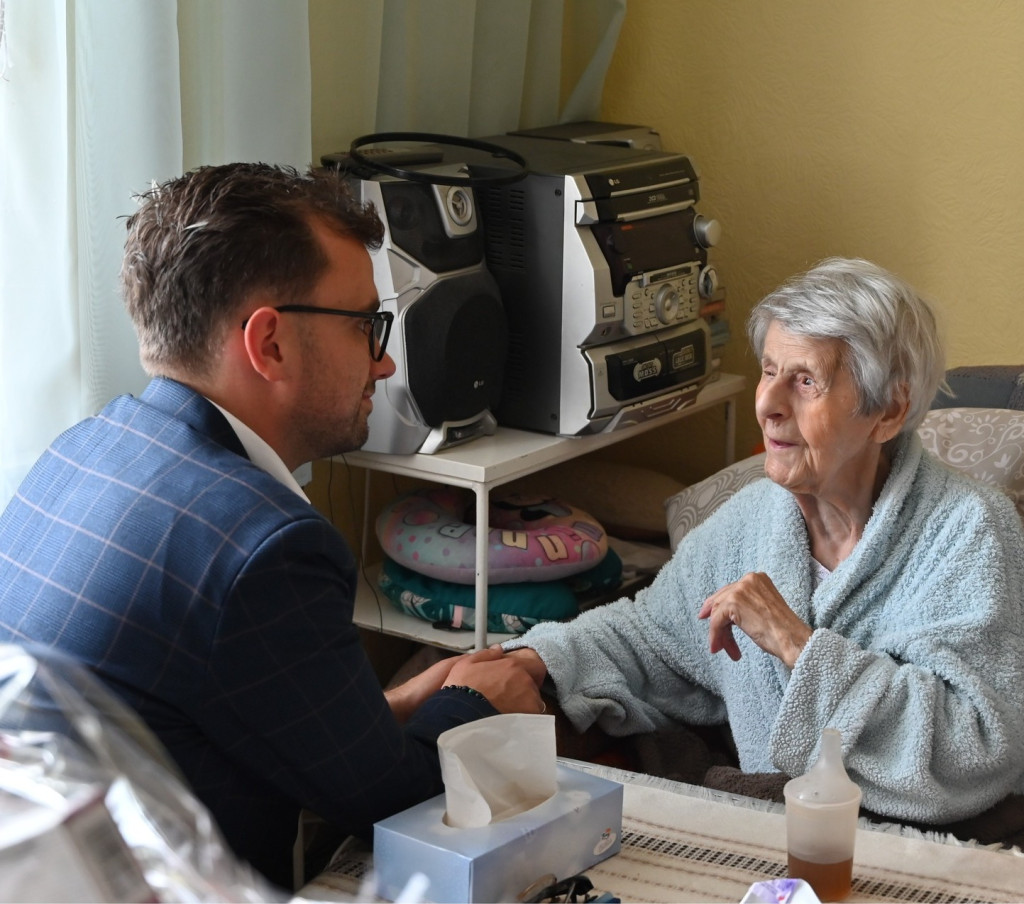 70. rocznica ślubu Państwa Lutkiewicz z Ostródy